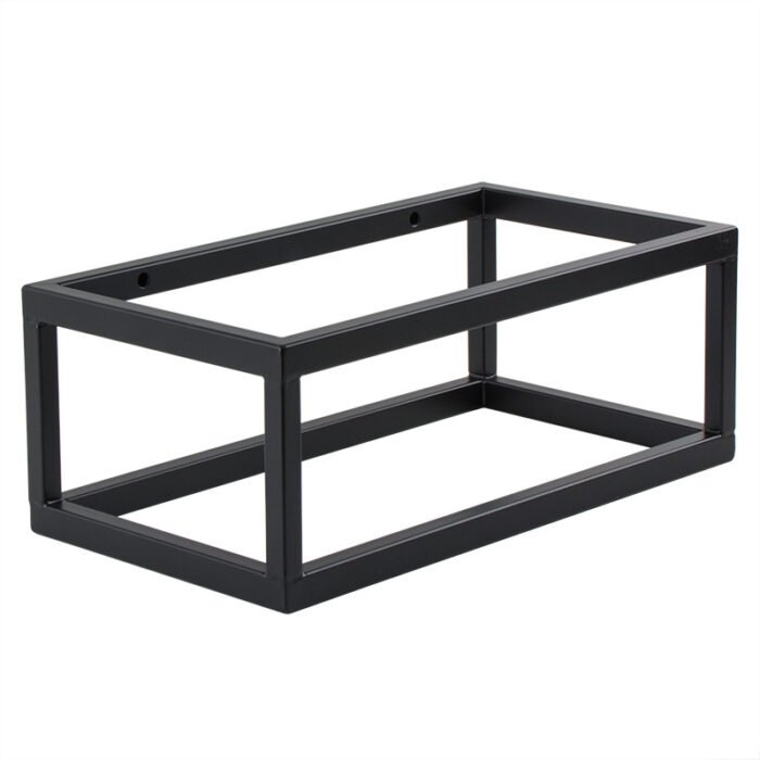 fontein frame staal mat zwart 40x22x15 cm