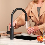 quooker pro3 flex round zwart 13114 nl G